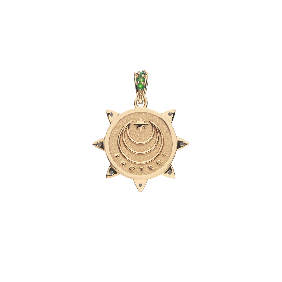 Jane Winchester - Protect Petite Embellished Pendant Necklace