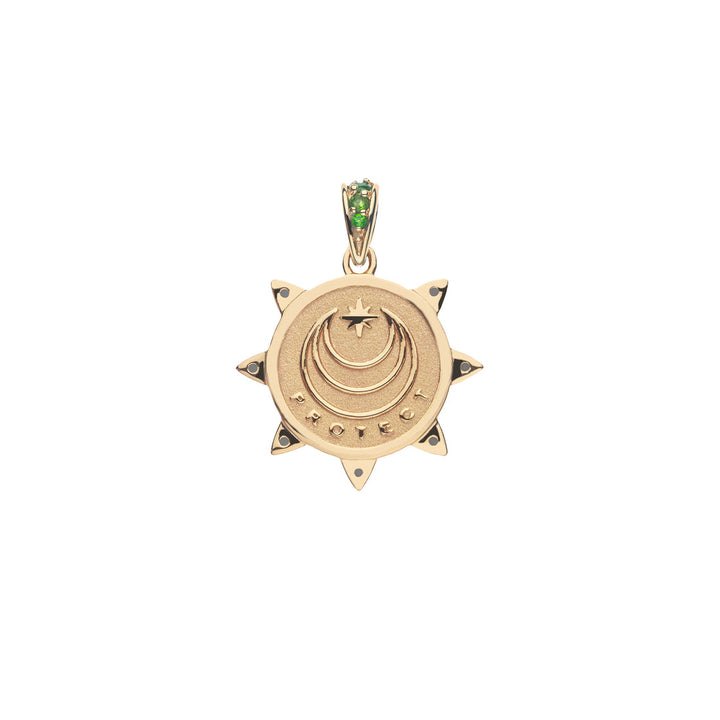 Jane Winchester - Protect Petite Embellished Pendant Necklace