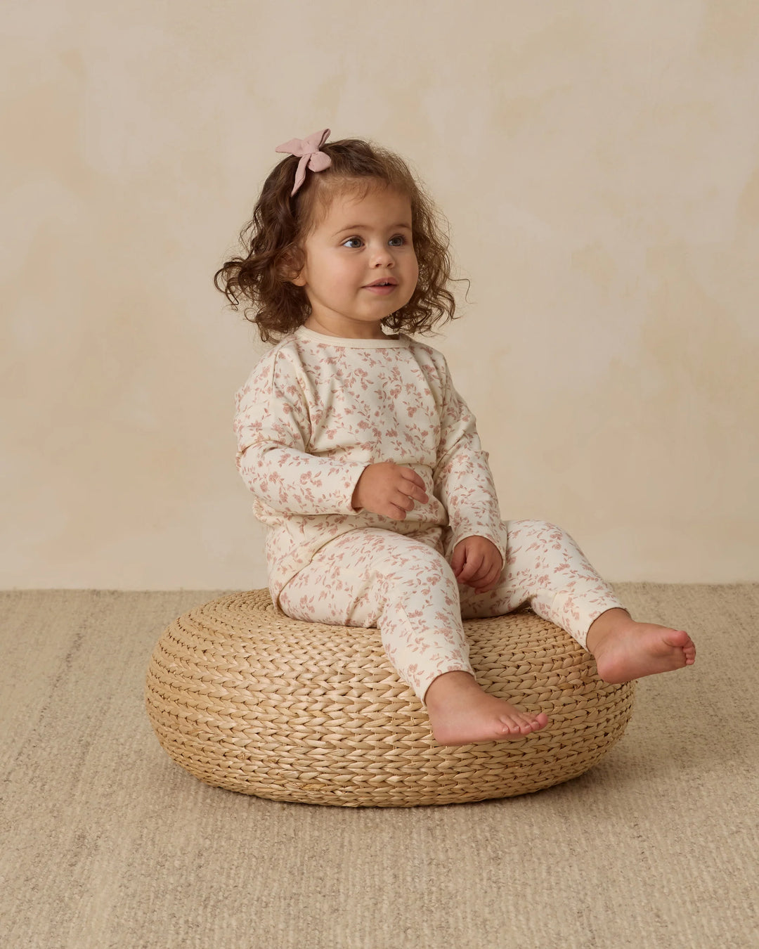 Quincy Mae - Long Sleeve Tee in French Garden