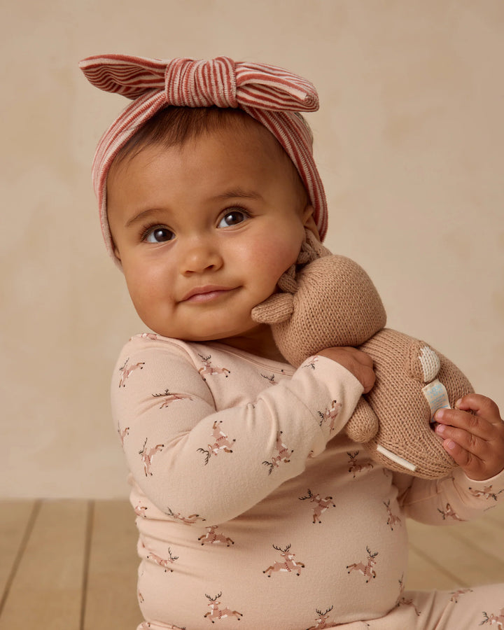 Quincy Mae - Bamboo Pajama Set in Reindeer