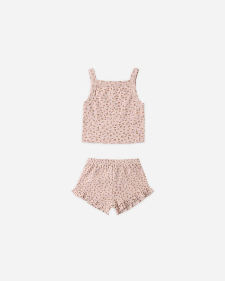 Quincy Mae – Evie Tank Set in Posy