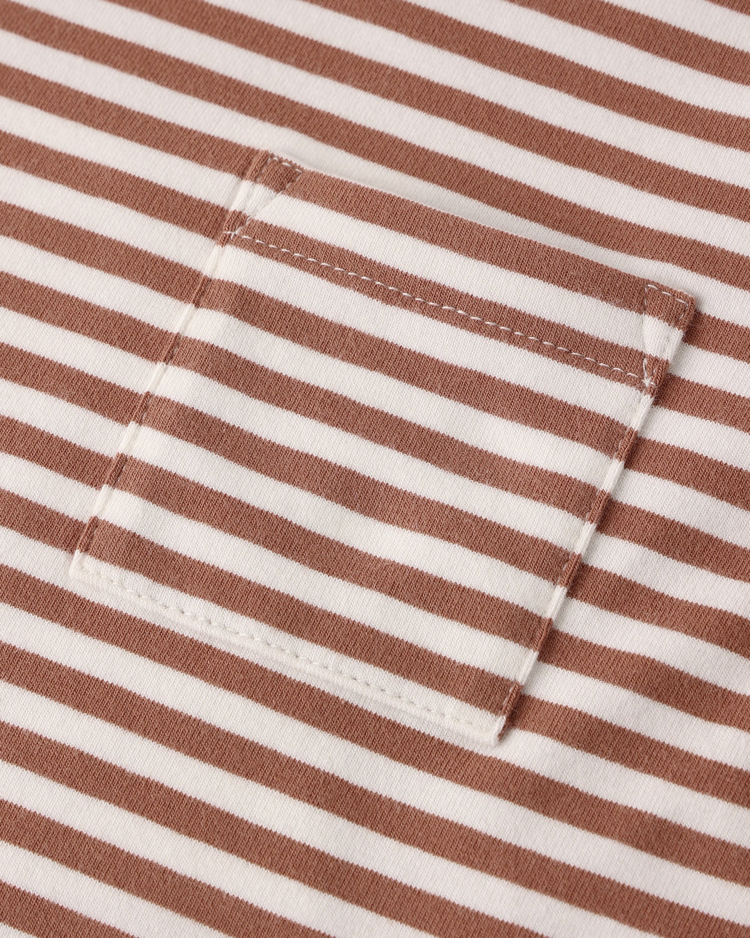 Quincy Mae –  Boxy Pocket Tee + Short Set in Poppy Stripe