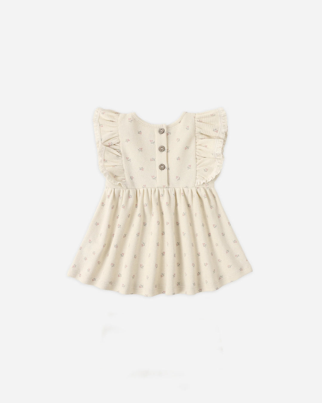 Quincy Mae – Daisy Dress in Mauve Ditsy