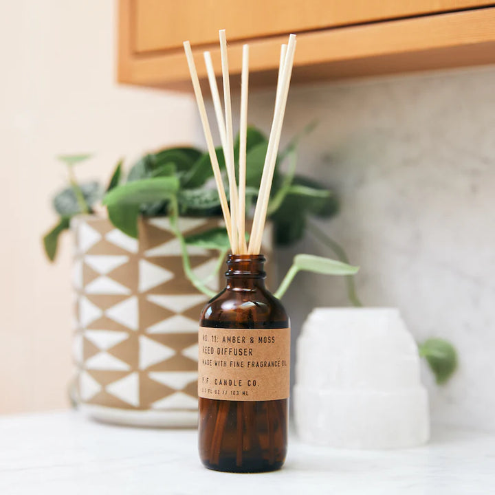 P.F Candle Co. – Moss & Amber Reed Diffuser