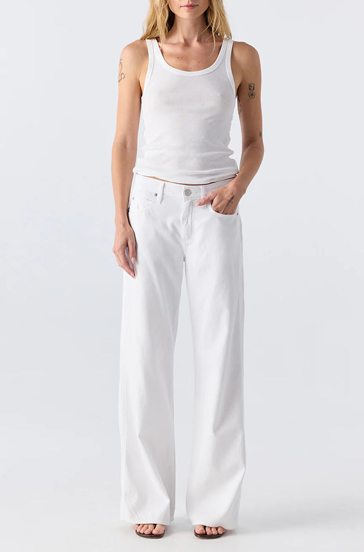 AMO Denim – Regina Pant in White