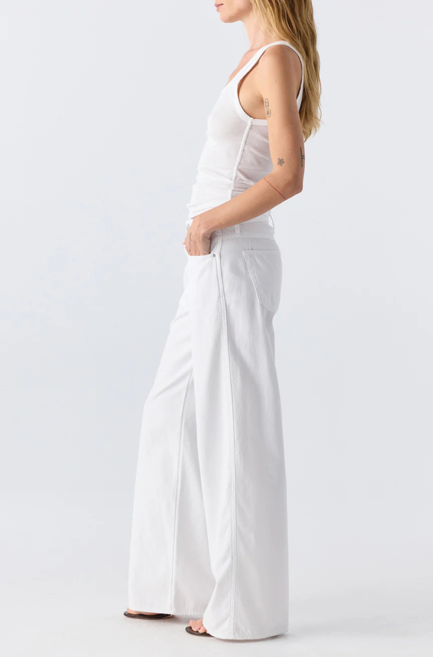 AMO Denim – Regina Pant in White