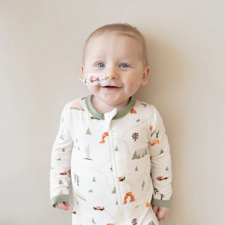 Kyte Baby - Zippered Romper in Road Trip