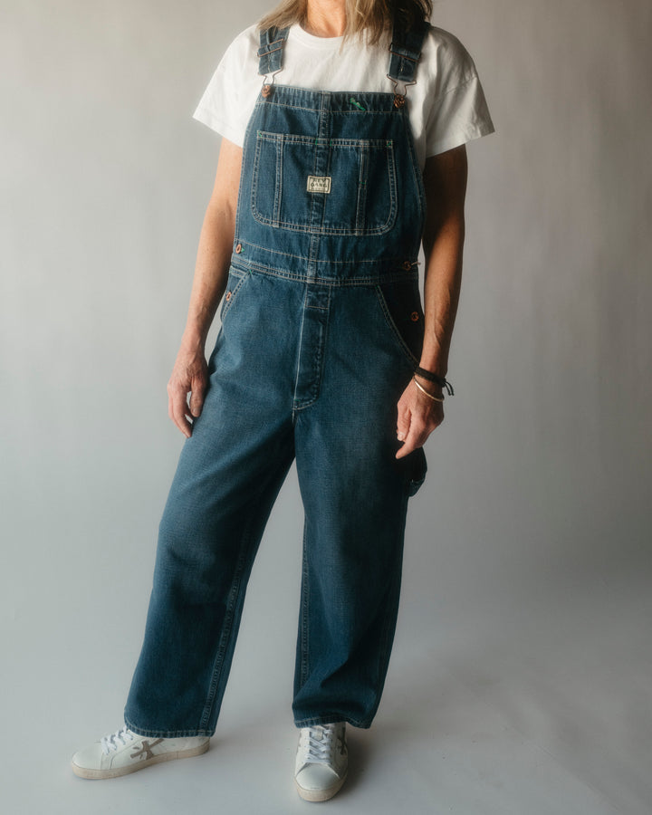 Hey Gang – Miner Overalls in Denim