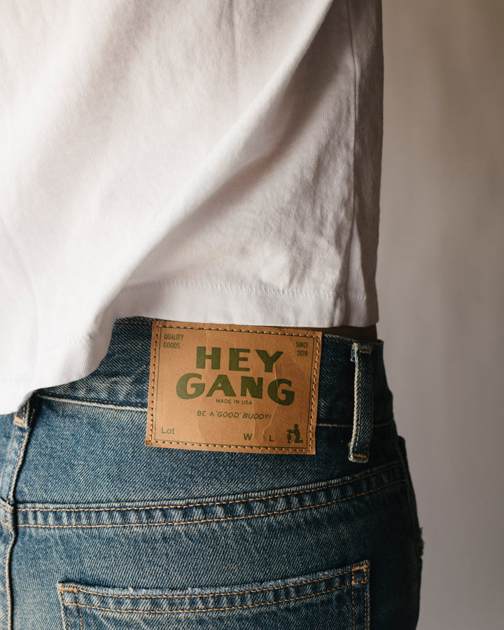 Hey Gang – Loose Crop in Richman Wash