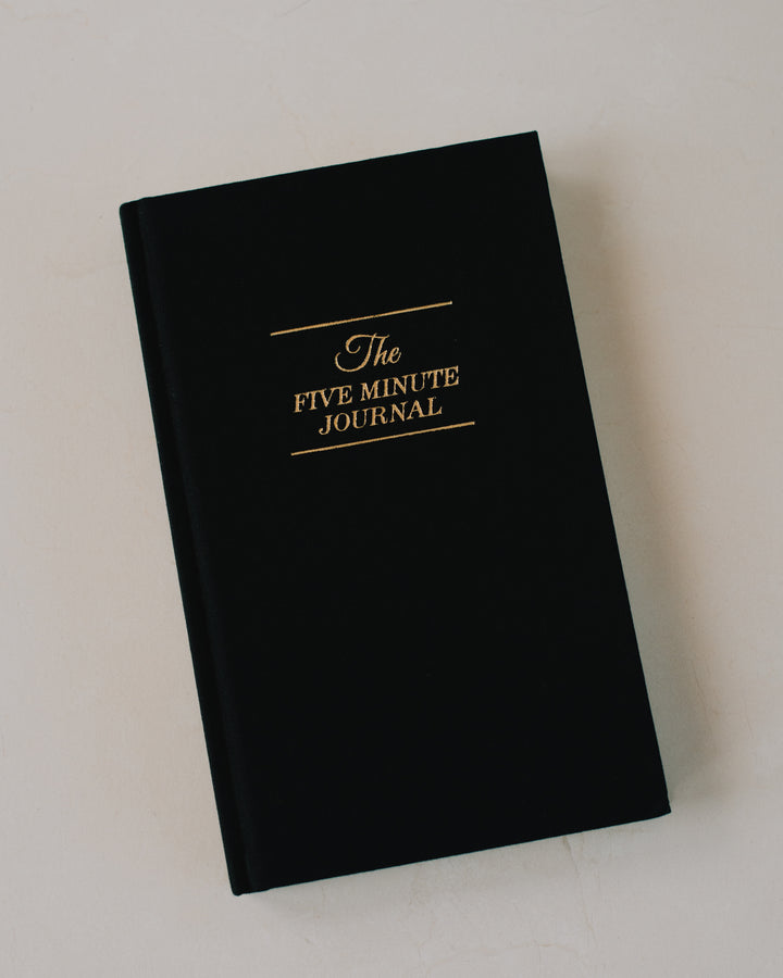 The Five Minute Journal in Black