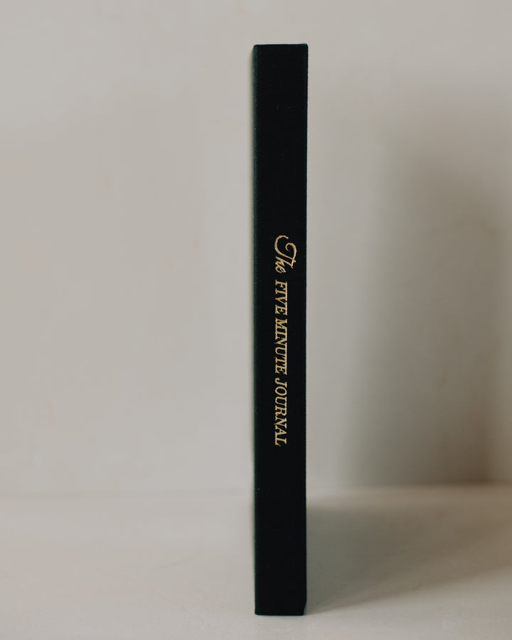 The Five Minute Journal in Black