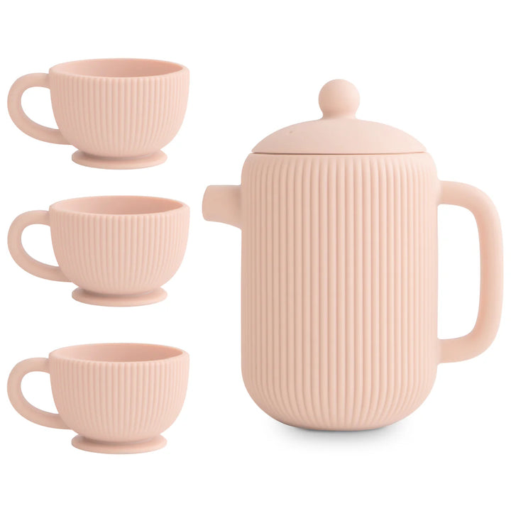 Mushie - Silicone Tea Set in Blush