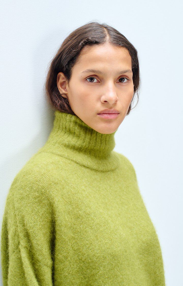 American Vintage – Vitow Mock Neck Sweater in Matcha