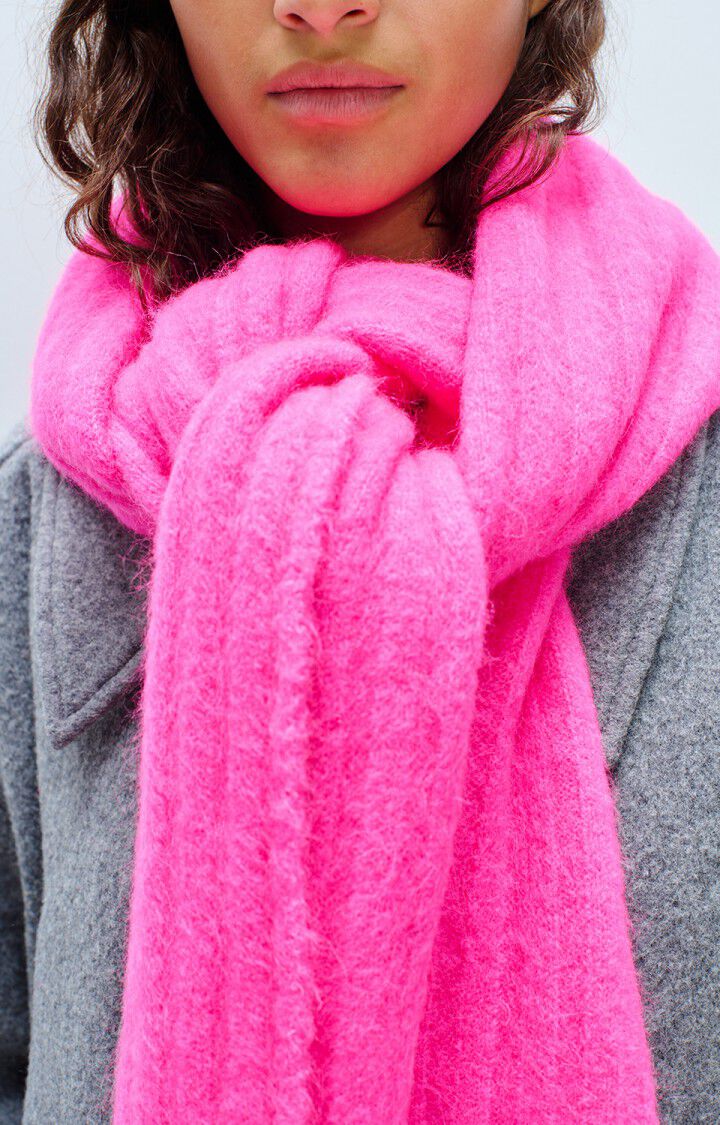 American Vintage – Vitow Scarf in Neon Pink