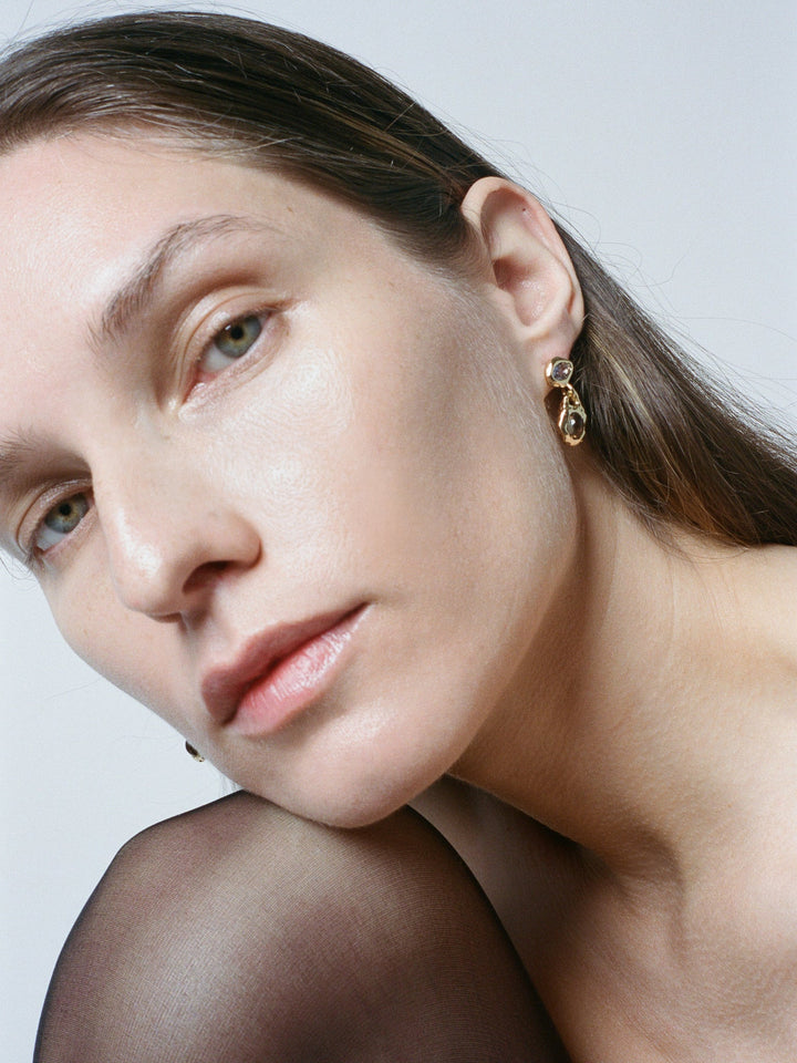 Wolf Circus Jewelry – Avery Earrings in Gold