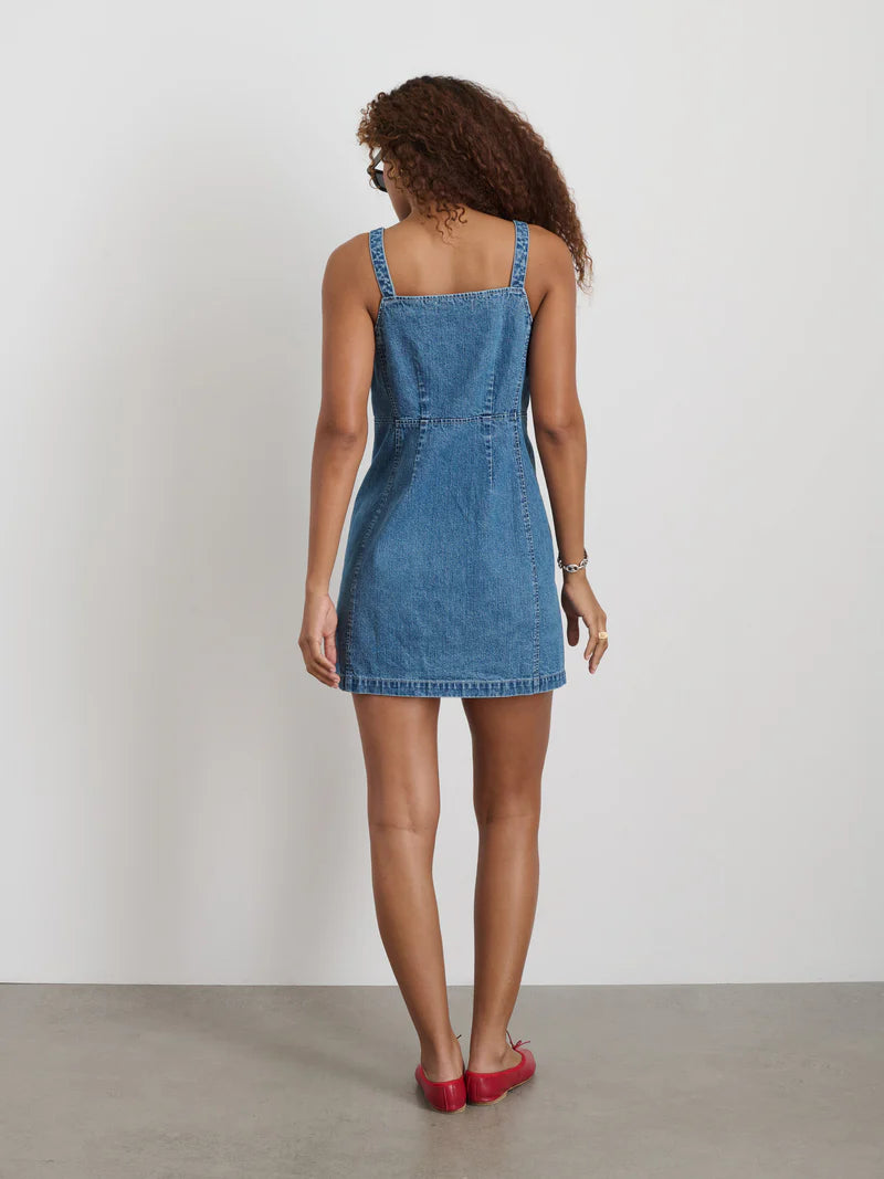 Alex Mill – Alexis Dress in Paris Medium Wash Denim