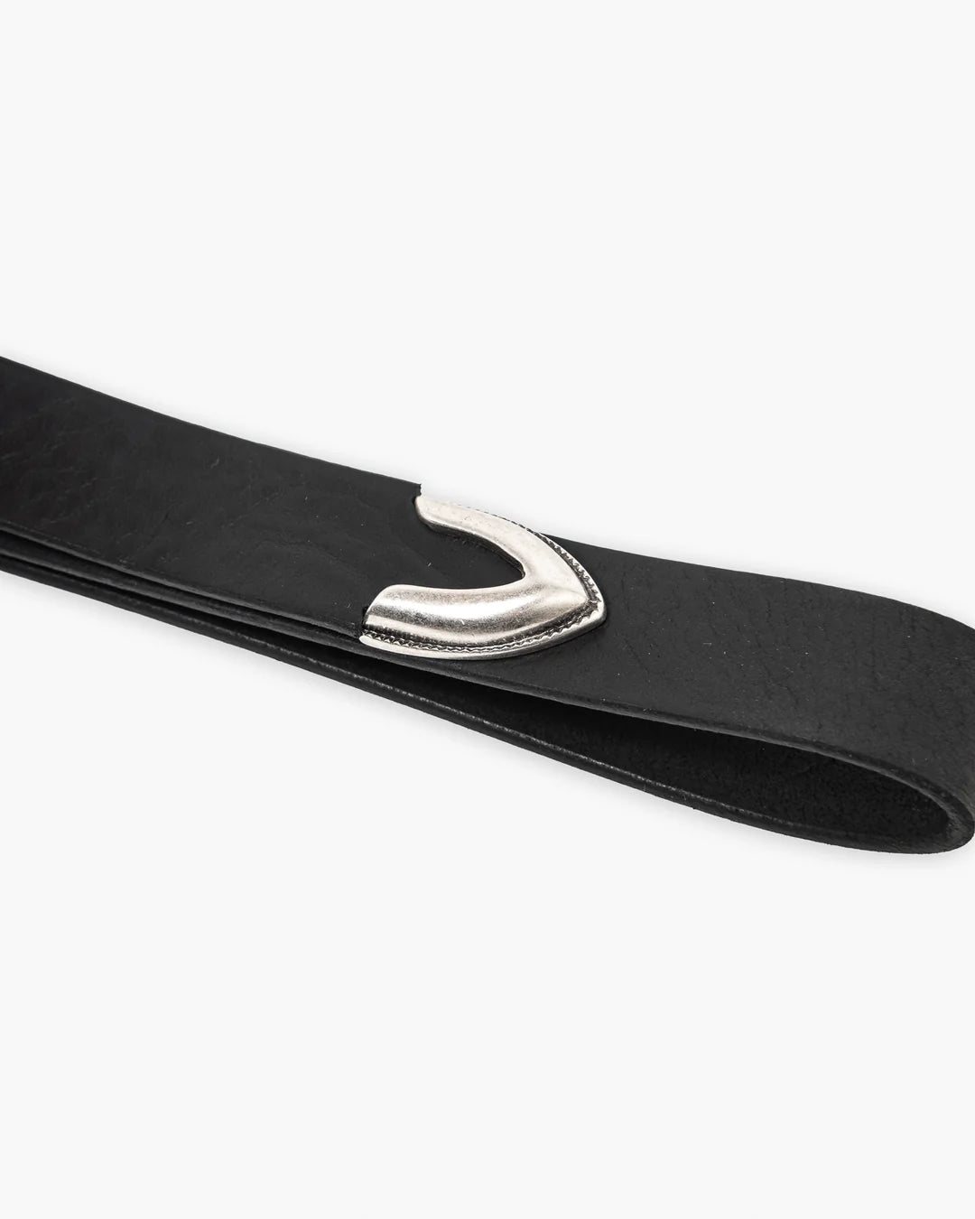 Girls of Dust - Western Belt in Black Leather