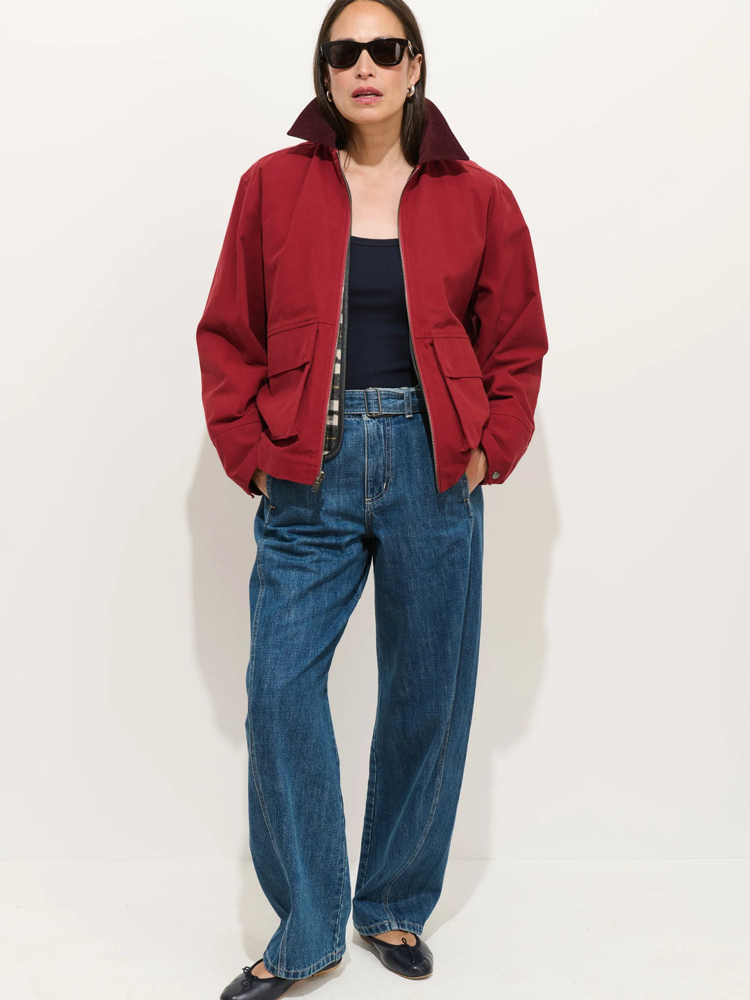 Alex Mill – Essex Canvas Jacket in Mahogany