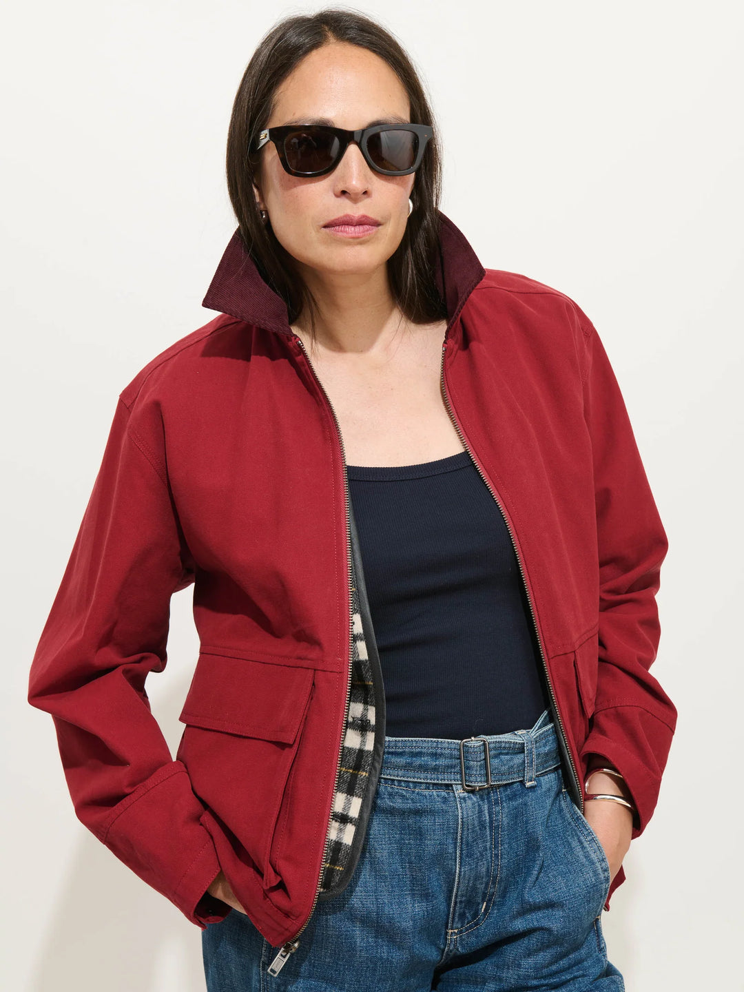 Alex Mill – Essex Canvas Jacket in Mahogany