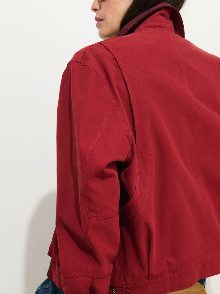 Alex Mill – Essex Canvas Jacket in Mahogany