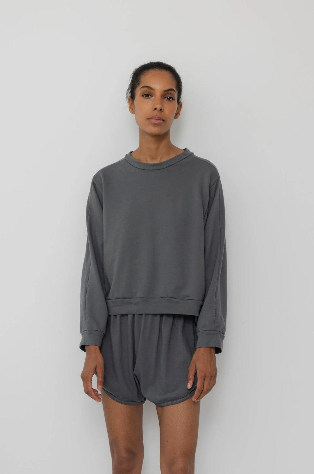 Wol Hide – Easy Summer Sweatshirt in Stone