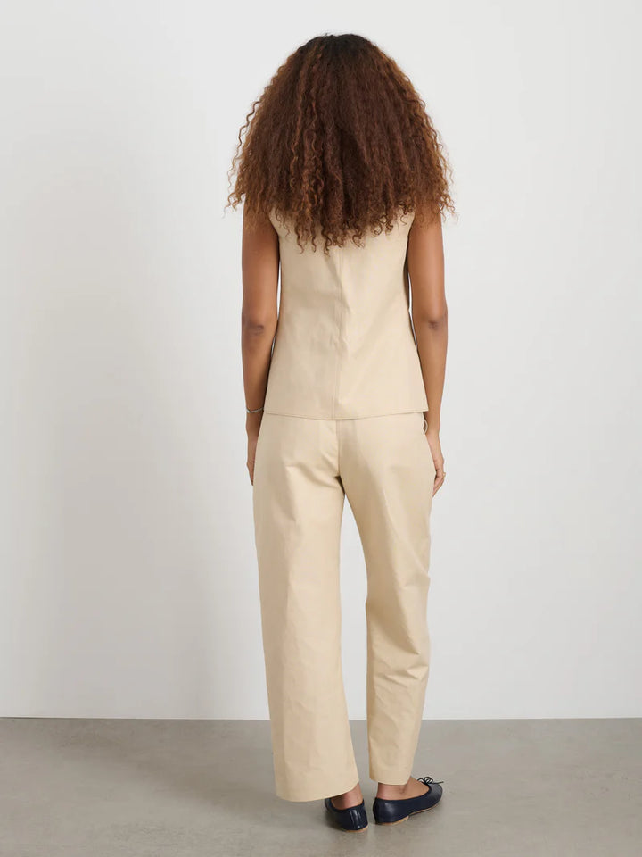 Alex Mill – Soho Scoop Vest in Tan