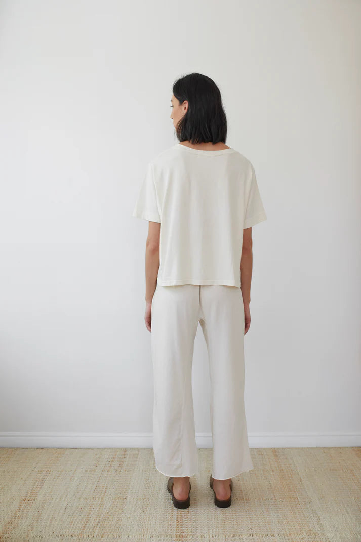 Wol Hide – Easy Box Tee in Natural