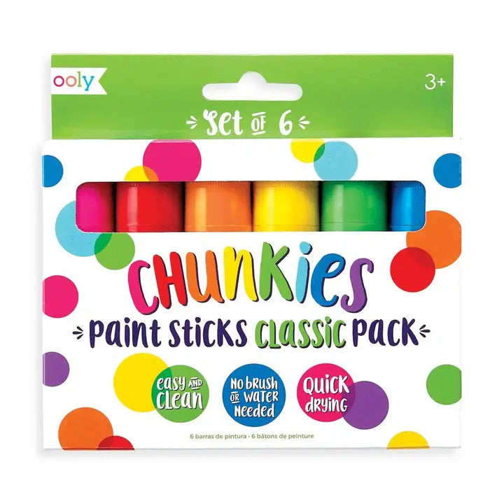 Ooly – Chunkies Paint Sticks in Classic