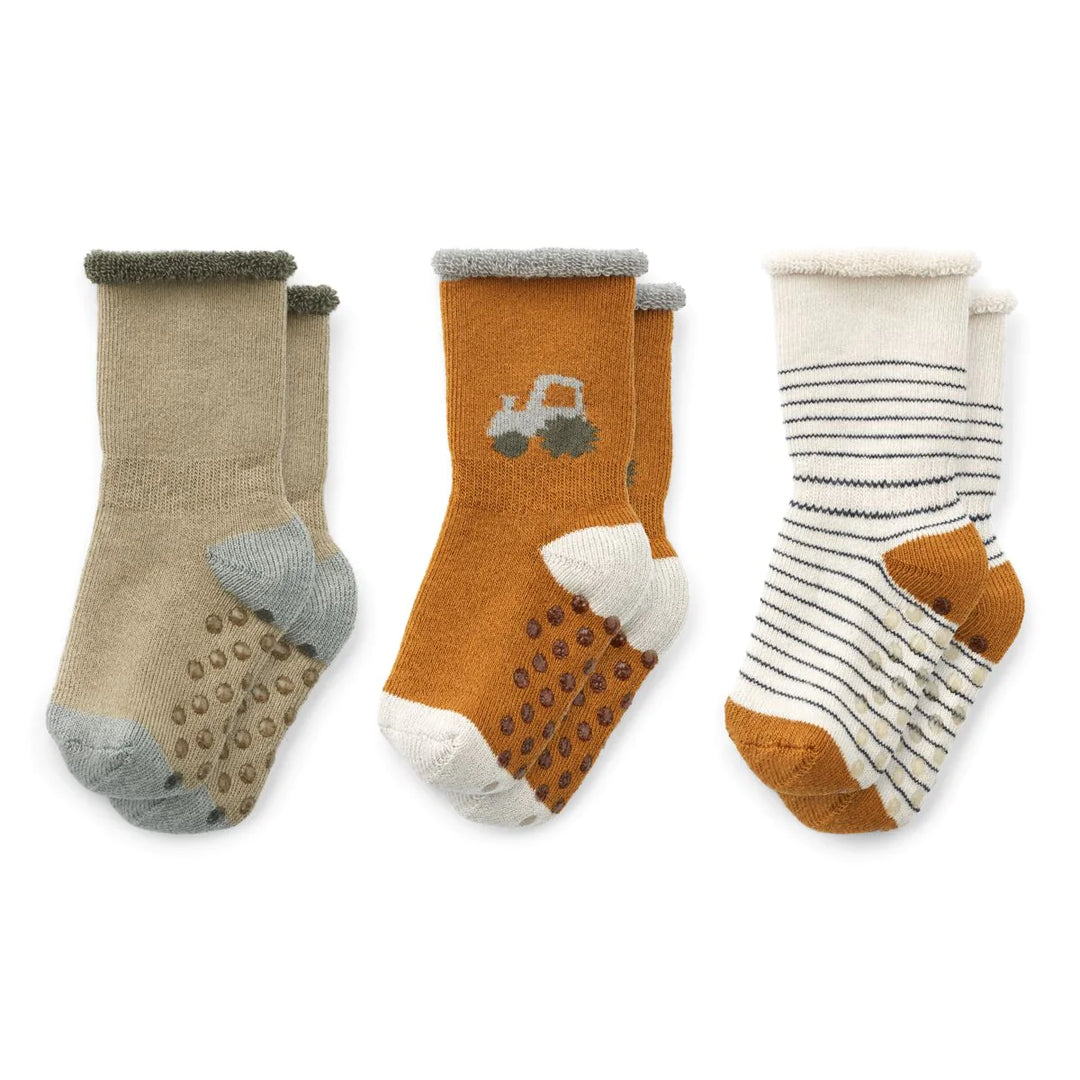 Liewood – Eloy Socks 3-Pack in Vehicles