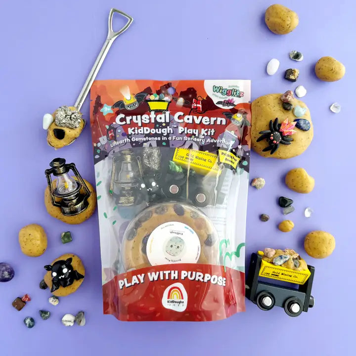 Earth Grown KidDoughs - Kid Dough Play Kit in Crystal Cavern