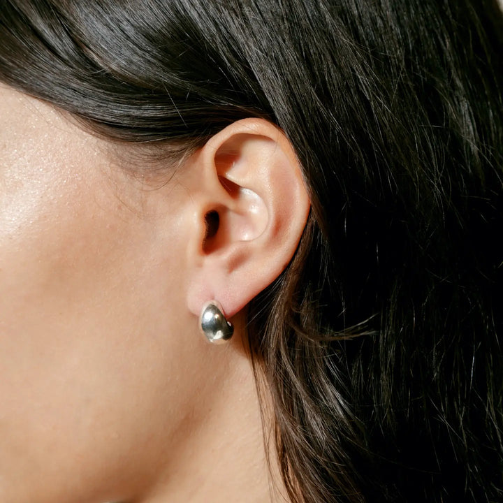 Wolf Circus Jewelry – Remy Hoops in Silver