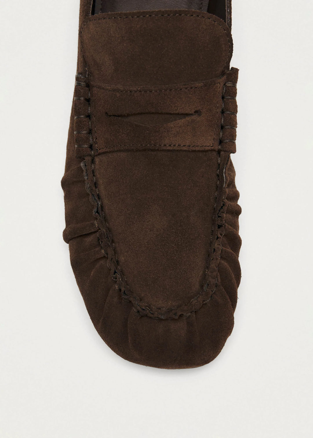 ALOHAS - Aven Suede Brown Leather Loafers
