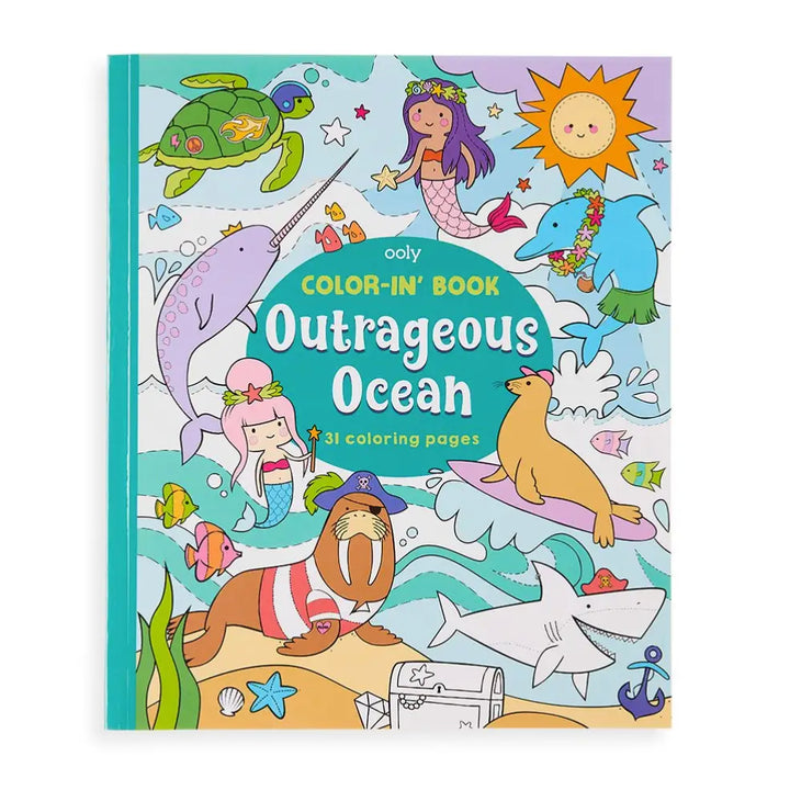 Ooly – Color-in Book in Outrageous Ocean
