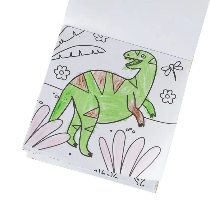 Ooly – Dinoland Carry Along Crayon & Coloring Book