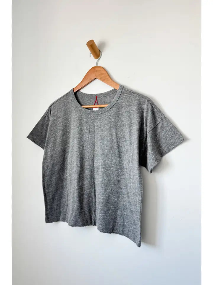 Le Bon Shoppe - Fille Tee in Heather Grey
