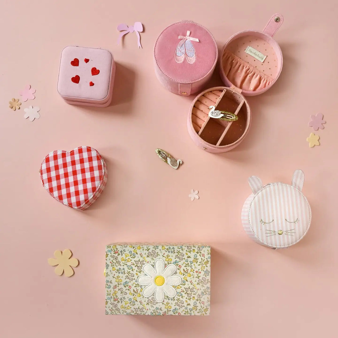 Rockahula Kids – Gingham Heart Jewelry Box