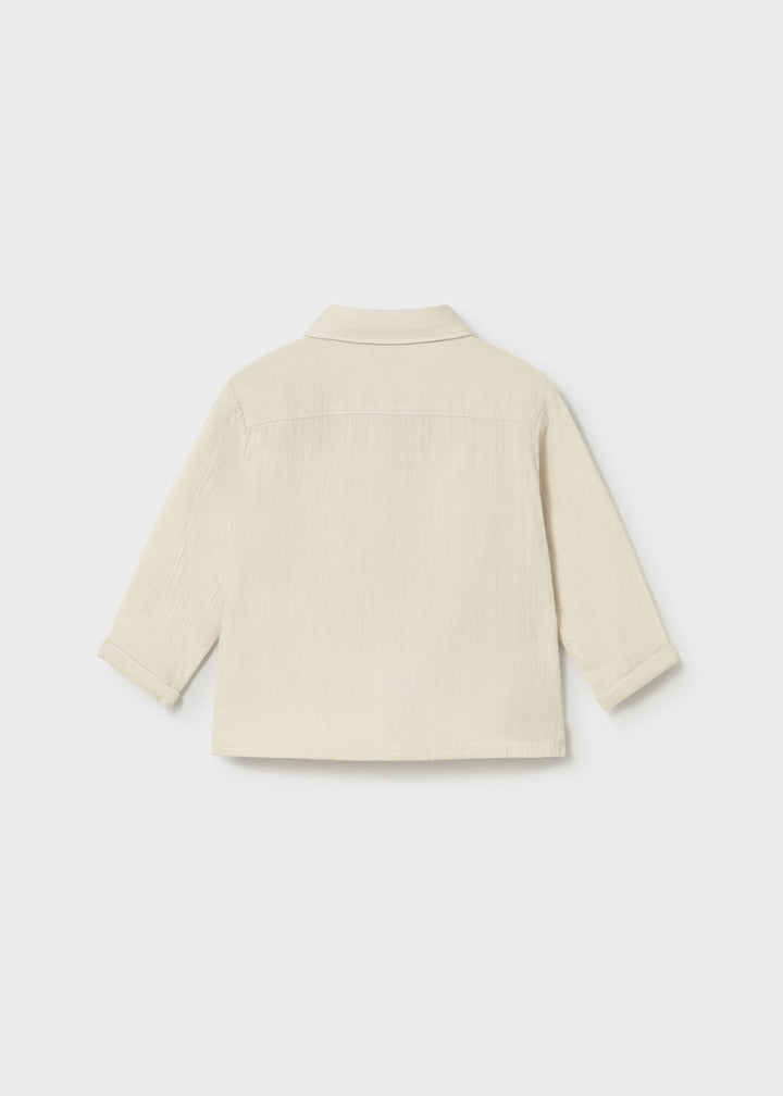 Mayoral – Long Sleeve Button Down in Hemp