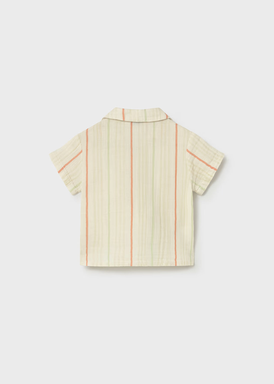 Mayoral – Short Sleeve Button Down in Stripes
