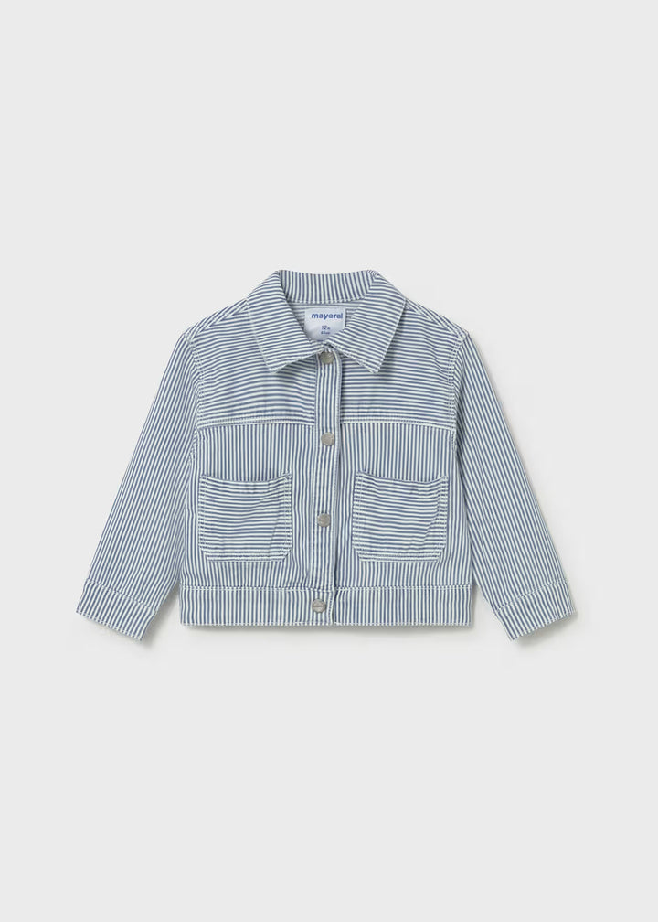 Mayoral – Jacket in Blue Stripe