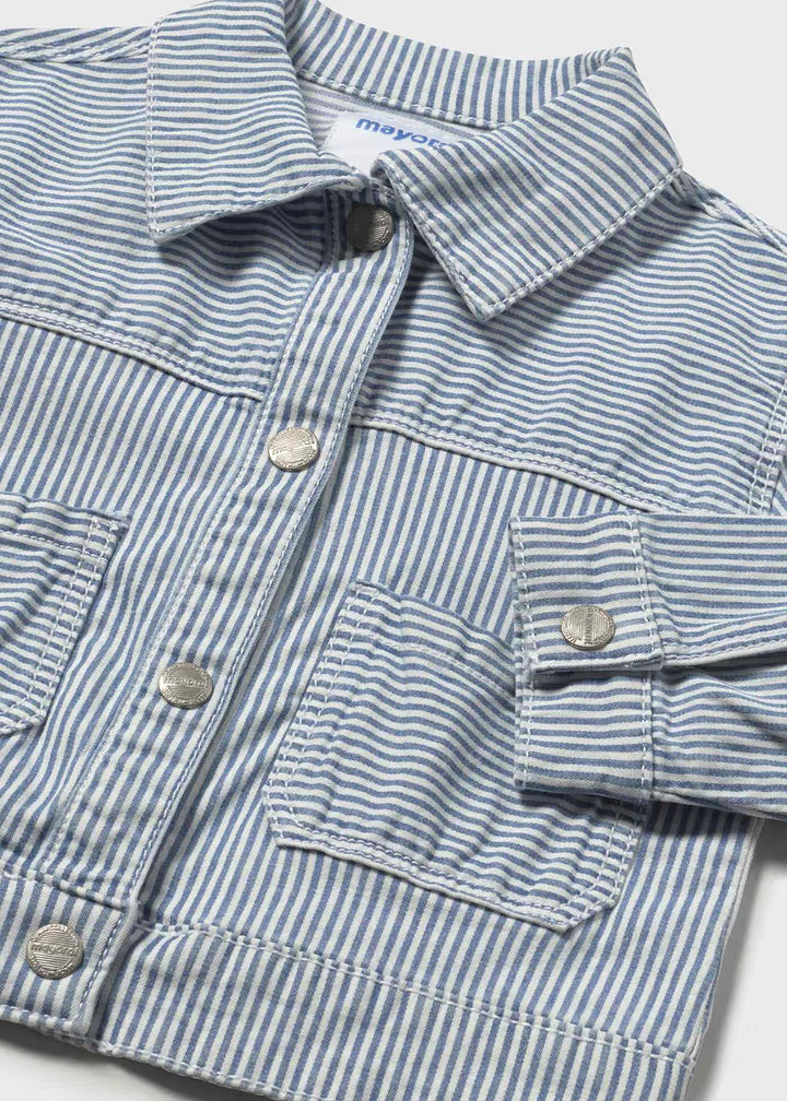 Mayoral – Jacket in Blue Stripe