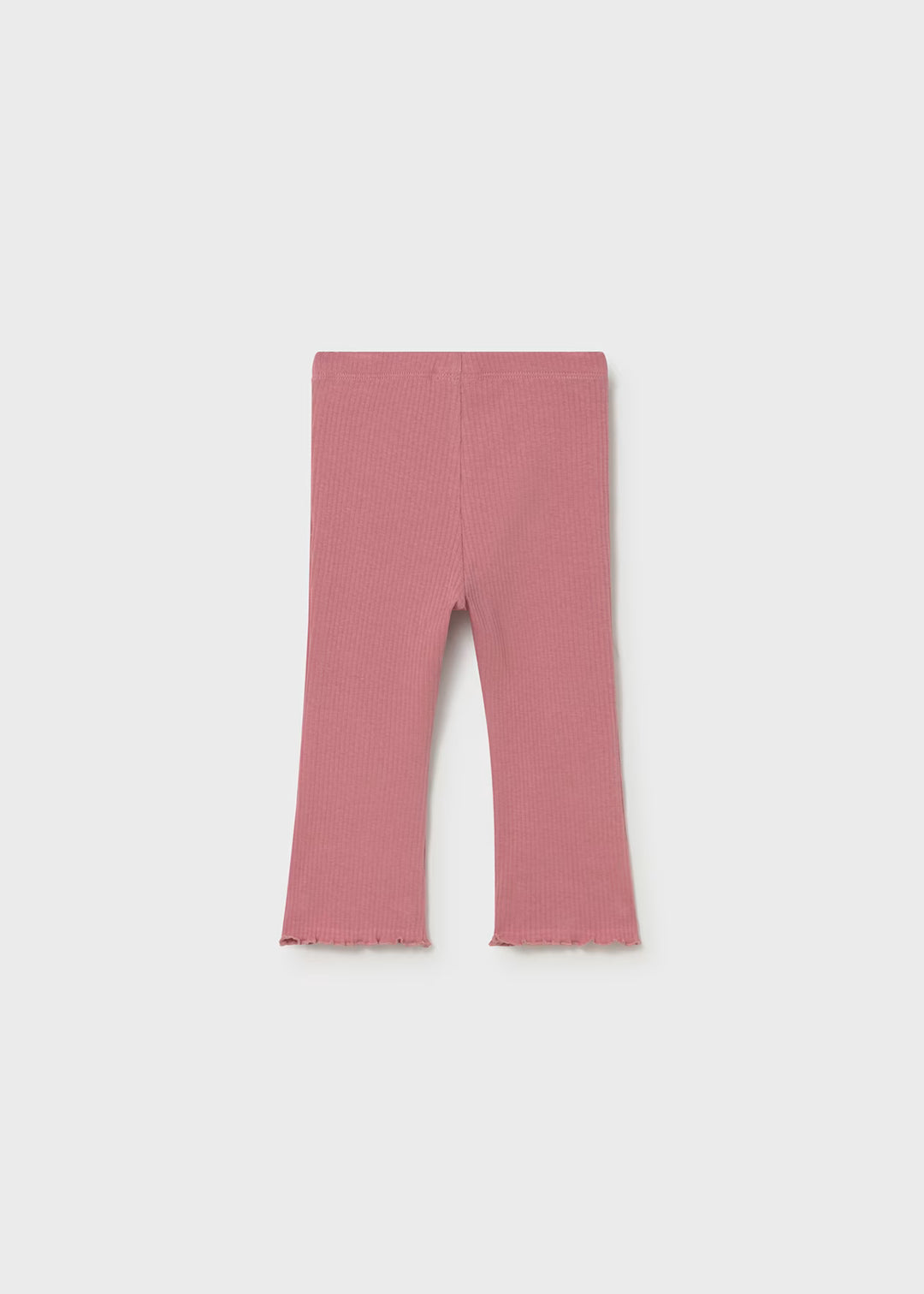 Mayoral – Ribbed Flare Legging in Blush