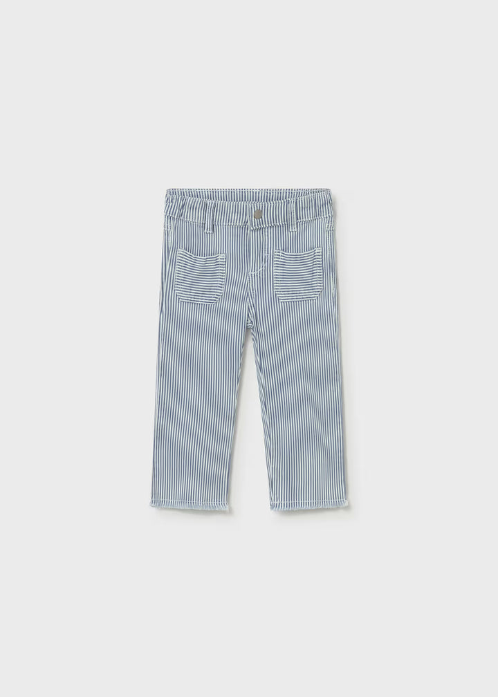 Mayoral – Long Trousers in Blue Stripe