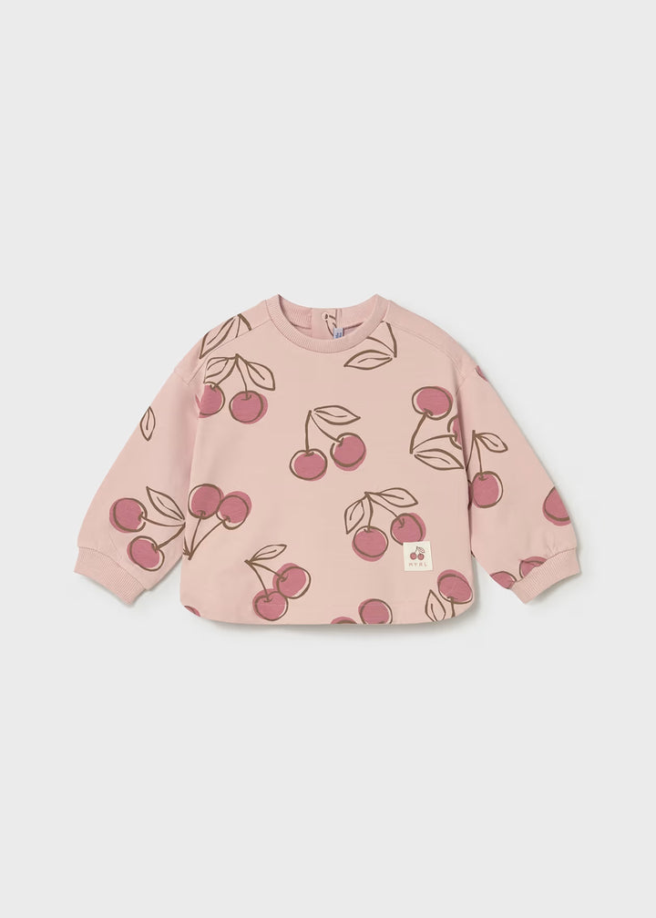 Mayoral – Cherry Pullover in Peony Pink