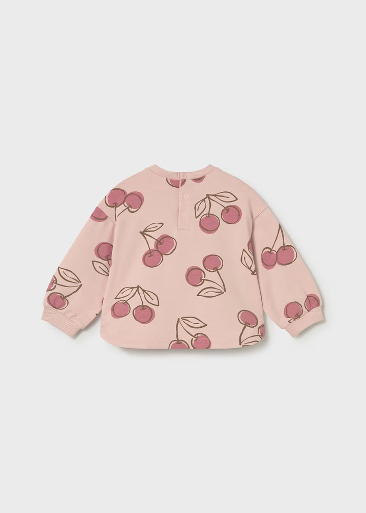 Mayoral – Cherry Pullover in Peony Pink