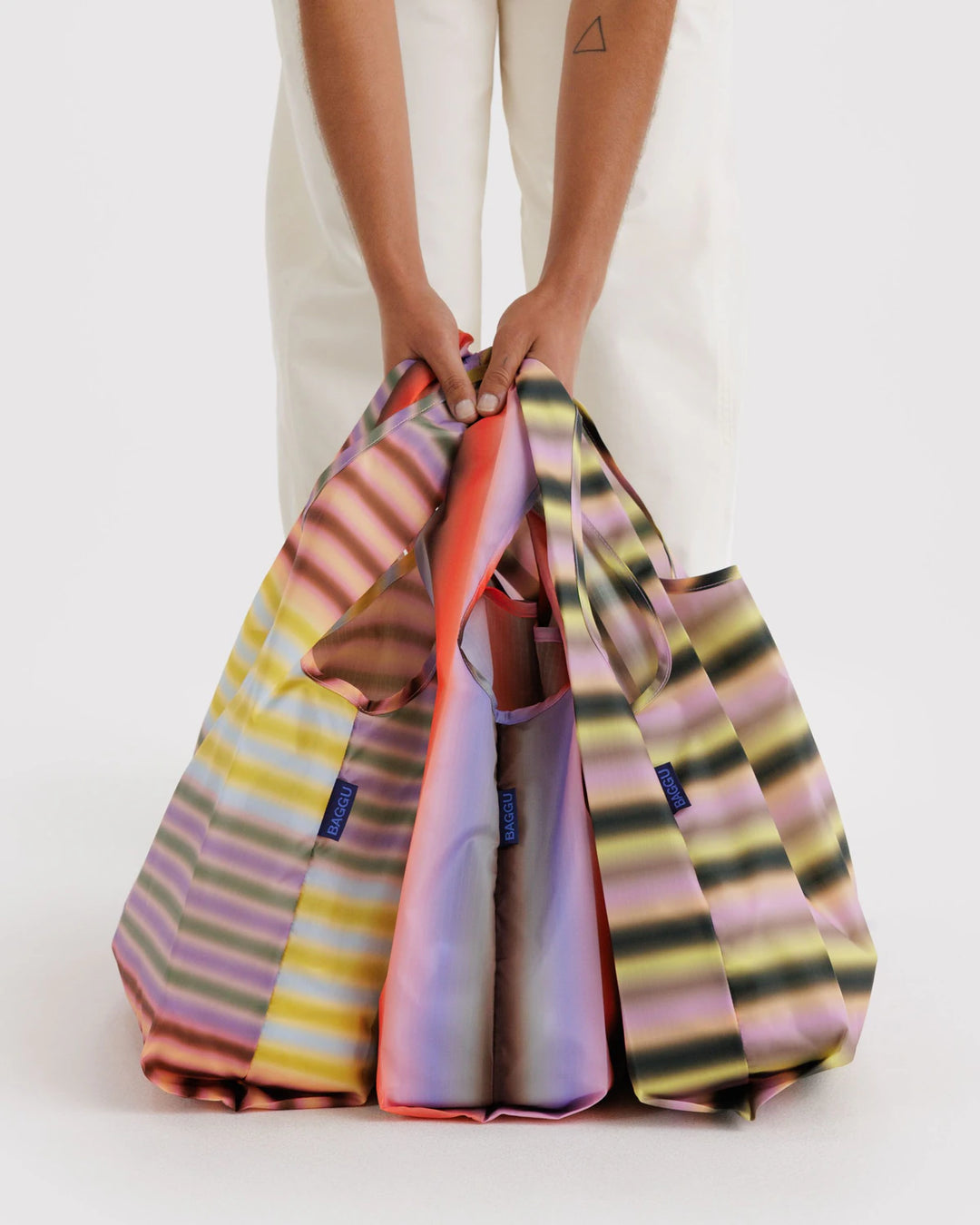 BAGGU - Standard Baggu Set of 3 –– Gradient Stripes