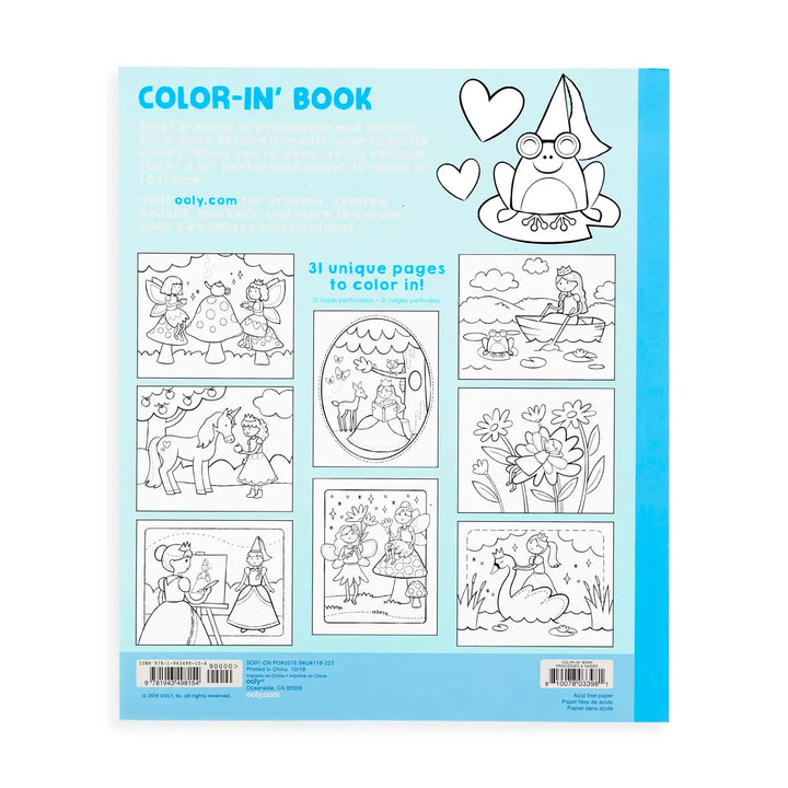 Ooly – Color-in Book in Princesses and Fairies