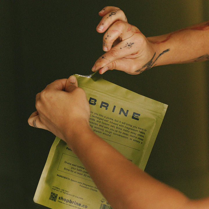 Brine - Magnesium Bath Soak in Cedarwood and Palo Santo