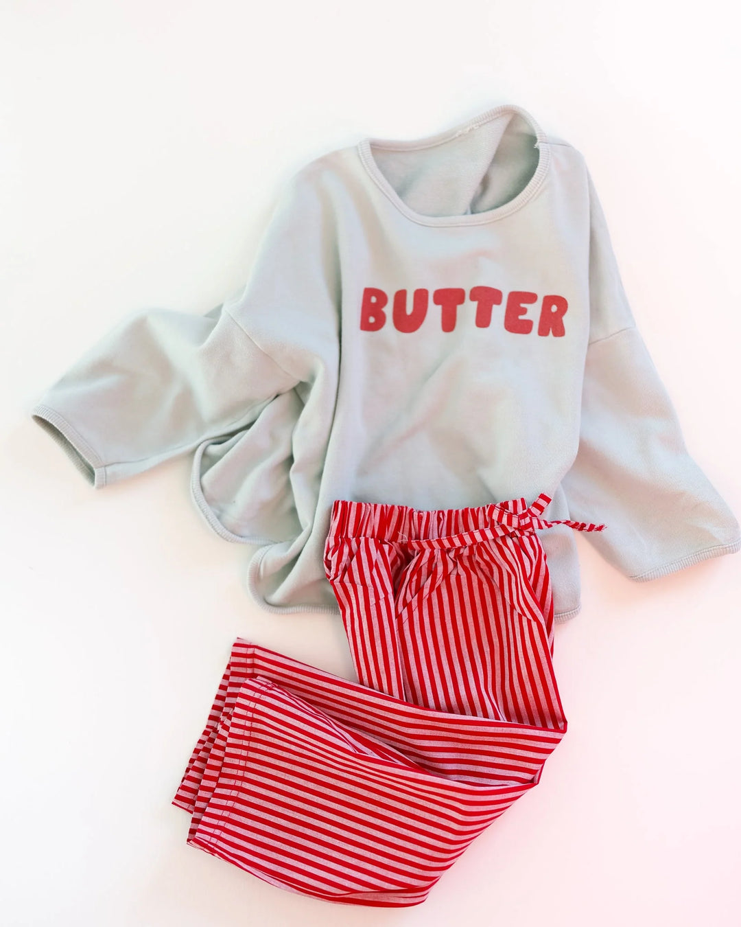 Pigeon Said Please –  Butter Sweatshirt in Mint