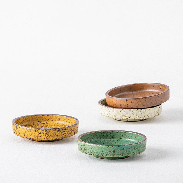 Fodory - Mini Ceramic Pinch Bowl in Green