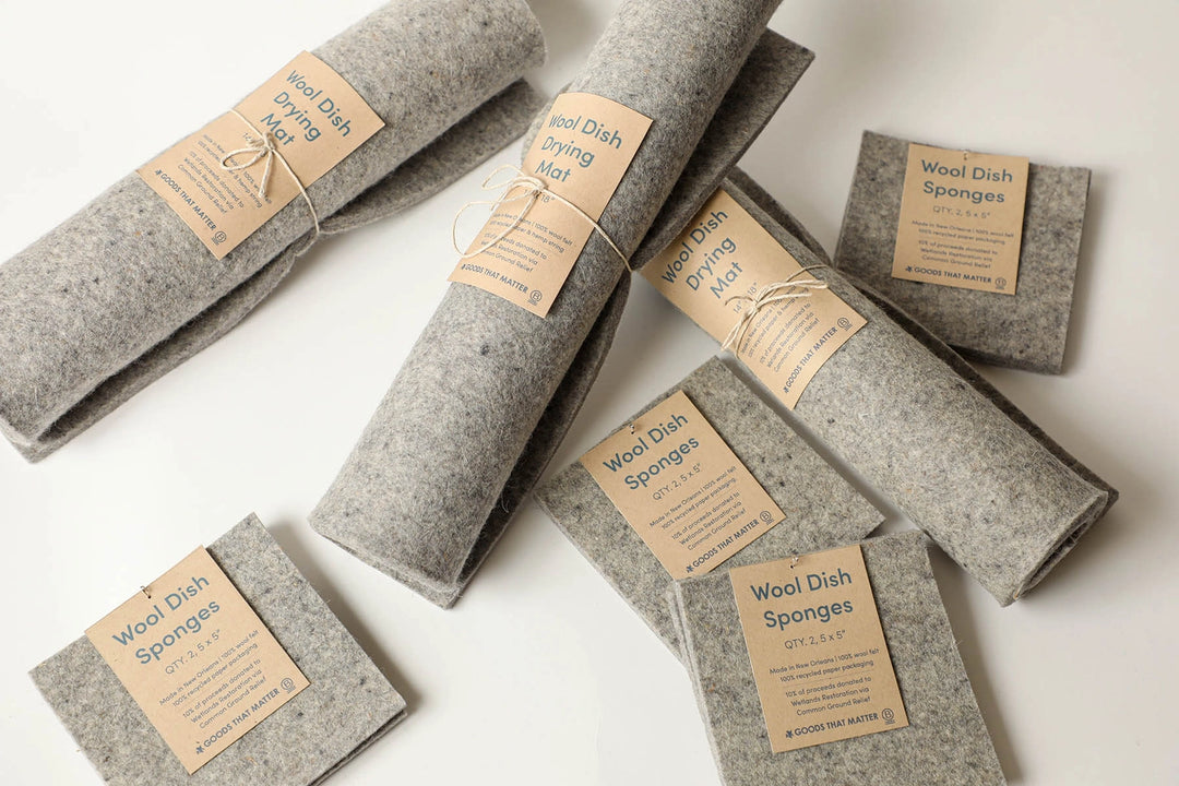 Goods That Matter - Wool Dish Drying Mat